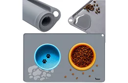 Silikonová podložka pod misky – XXL 60 x 40 cm