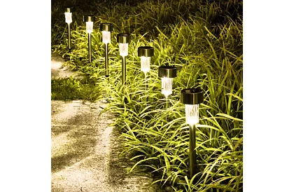 Solární zahradní světla – sada 10 kusů