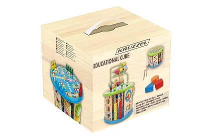 Dřevěná vzdělávací hračka - mnoho funkcí a her