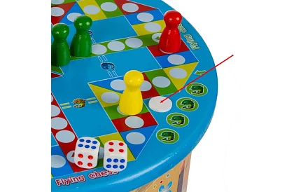 Dřevěná vzdělávací hračka - mnoho funkcí a her