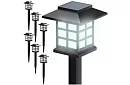 Solární zahradní lampy – lucerny 6 kusů v sadě
