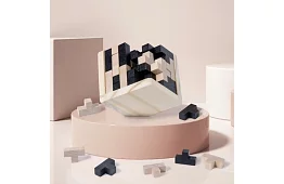 Dřevěný skládací hlavolam - Tetris