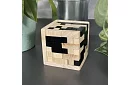 Dřevěný skládací hlavolam - Tetris