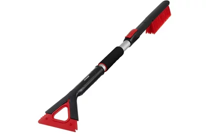 Teleskopická škrabka na led a kartáč na sníh