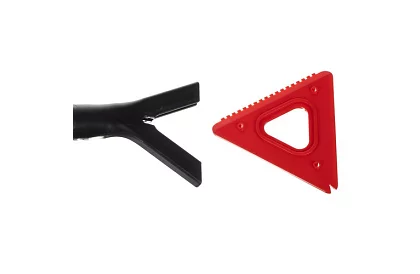 Teleskopická škrabka na led a kartáč na sníh