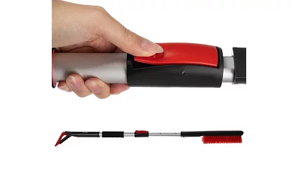 Teleskopická škrabka na led a kartáč na sníh