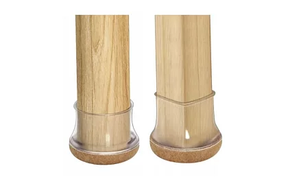 Ochranné návleky na židli proti poškrábání podlahy – 4 ks