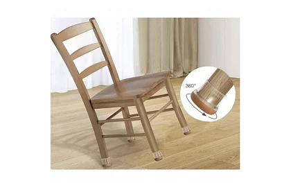 Ochranné návleky na židli proti poškrábání podlahy – 4 ks