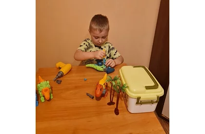 Šroubovací stavebnice – dinosauři 4 v 1