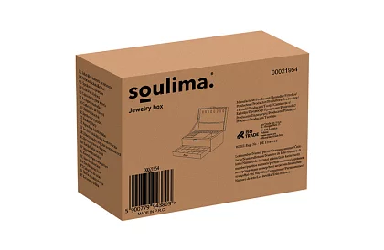 Elegantní semišová šperkovnice – zelená