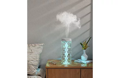 Zvlhčovač vzduchu a noční lampa 2v1