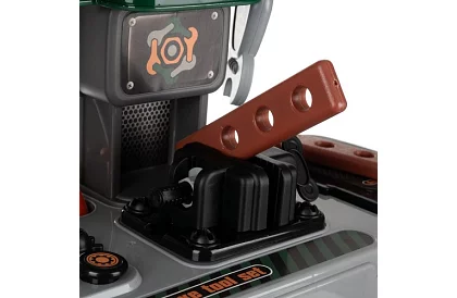 Dětská dílna stůl s nářadím a kufříkem