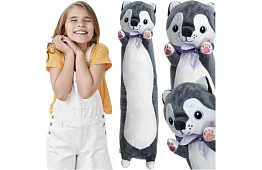 Dlouhý plyšový pes – 70 cm