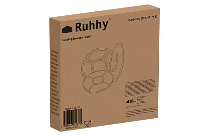 Bambusový otočný servírovací talíř – 33 cm