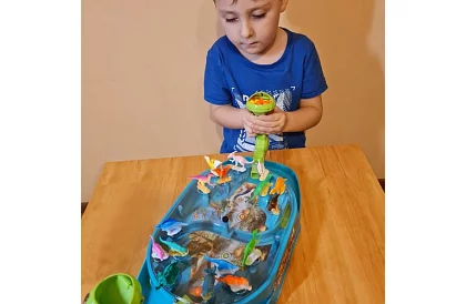 Dinosauří arkádová hra – Dinosauří bitva