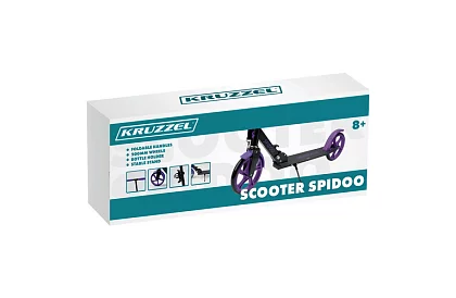 Skládací koloběžka Spidoo pro děti - Fialová