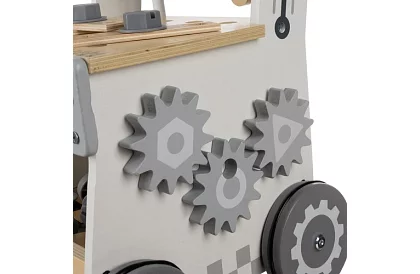 Dětská dílna s dřevěnými nástroji 3 v 1