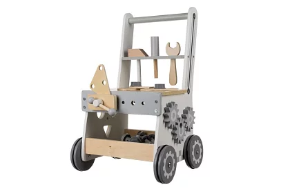 Dětská dílna s dřevěnými nástroji 3 v 1