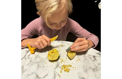 Dinosauří vejce 12 kusů - malý archeolog