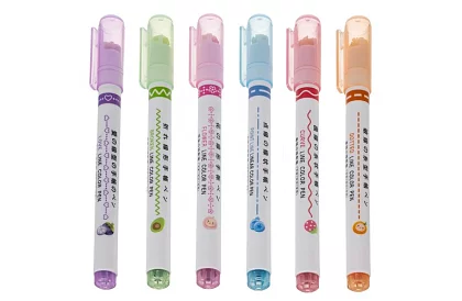 Dekorační fixy na vytváření vzorů - sada 6 ks