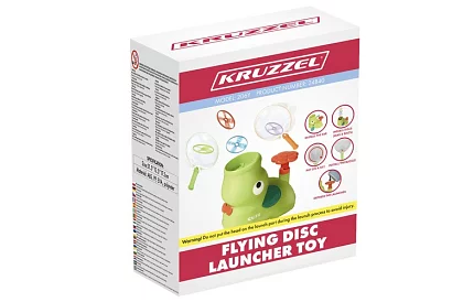 Odpalovač létajících disků - vzdušná hračka pro děti