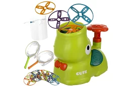 Odpalovač létajících disků - vzdušná hračka pro děti