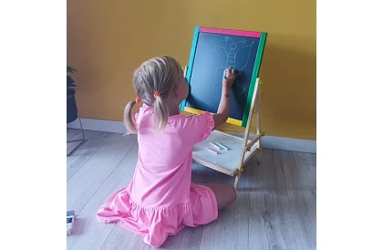 Oboustranná tabule – magnetická a křídová