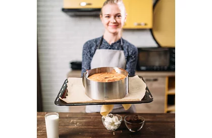 Nastavitelná forma na dort 16-30 cm – vysoká 15 cm