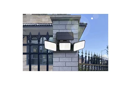 LED Solární lampa – s pohybovým a soumrakovým senzorem