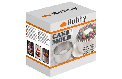 Nastavitelná forma na dort 16-30 cm – vysoká 20 cm