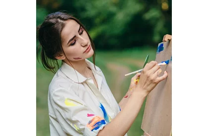 Sada akrylových barev – 24 x 12 ml + paleta