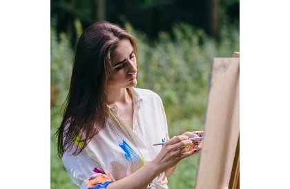 Sada akrylových barev – 24 x 12 ml + paleta