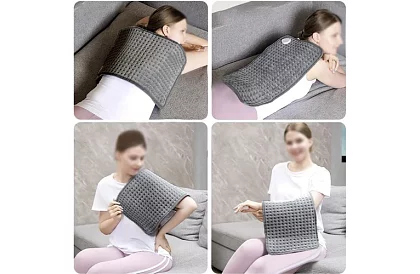 Vyhřívací podložka na záda, bolavé klouby a svaly – 40 x 30 cm