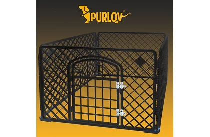 Ohrádka s dvířky pro zvířata – 90x90x60 cm