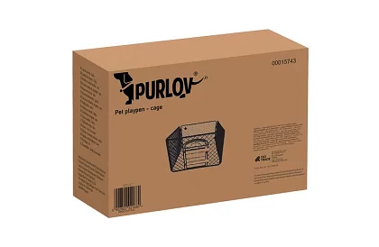 Ohrádka s dvířky pro zvířata – 90x90x60 cm