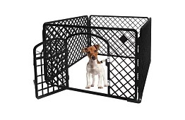 Ohrádka s dvířky pro zvířata – 90x90x60 cm