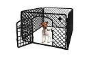 Ohrádka s dvířky pro zvířata – 90x90x60 cm