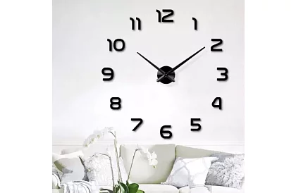 Loft DIY nástěnné hodiny 60-130cm