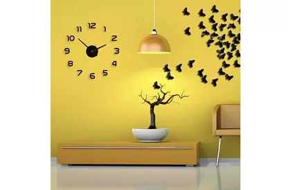 Loft DIY nástěnné hodiny 60-130cm