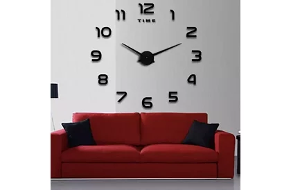 Loft DIY nástěnné hodiny 60-130cm