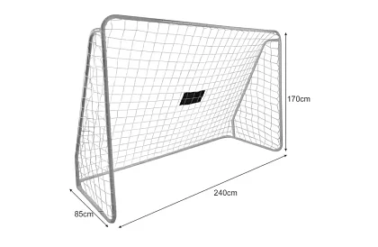 Fotbalová branka 170 x 240 cm + terč na přesné góly