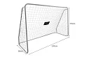 Fotbalová branka 170 x 240 cm + terč na přesné góly