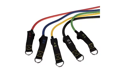 Sada posilovacích odporových gum 11 v 1