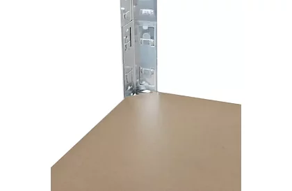 Skladový regál – 5 polic – 220 × 100 × 45 cm