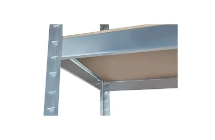 Skladový regál – 5 polic – 220 × 100 × 45 cm