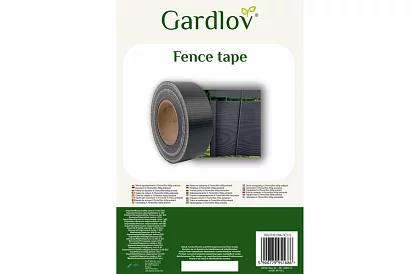 Stínící páska na plot antracit panelová 450 g/m2 - 4,75 cm × 35 m