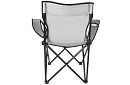 Skládací rybářské křeslo – šedé kempingové křeslo
