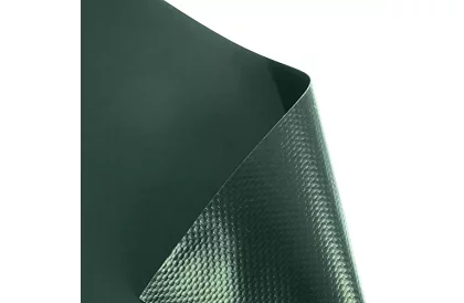 Stínící páska na plot zelená – panelová 450 g/m2 + klipy