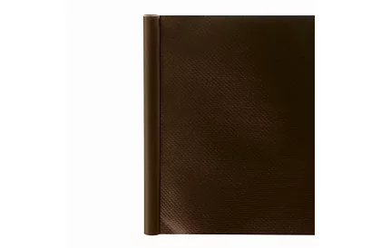 Stínící páska na plot hnědá – panelová 450 g/m2 + klipy