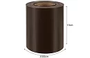 Stínící páska na plot hnědá – panelová 450 g/m2 + klipy